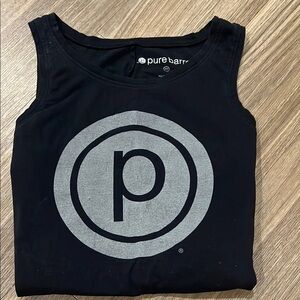 Pure Barre Kids Black Tank Top